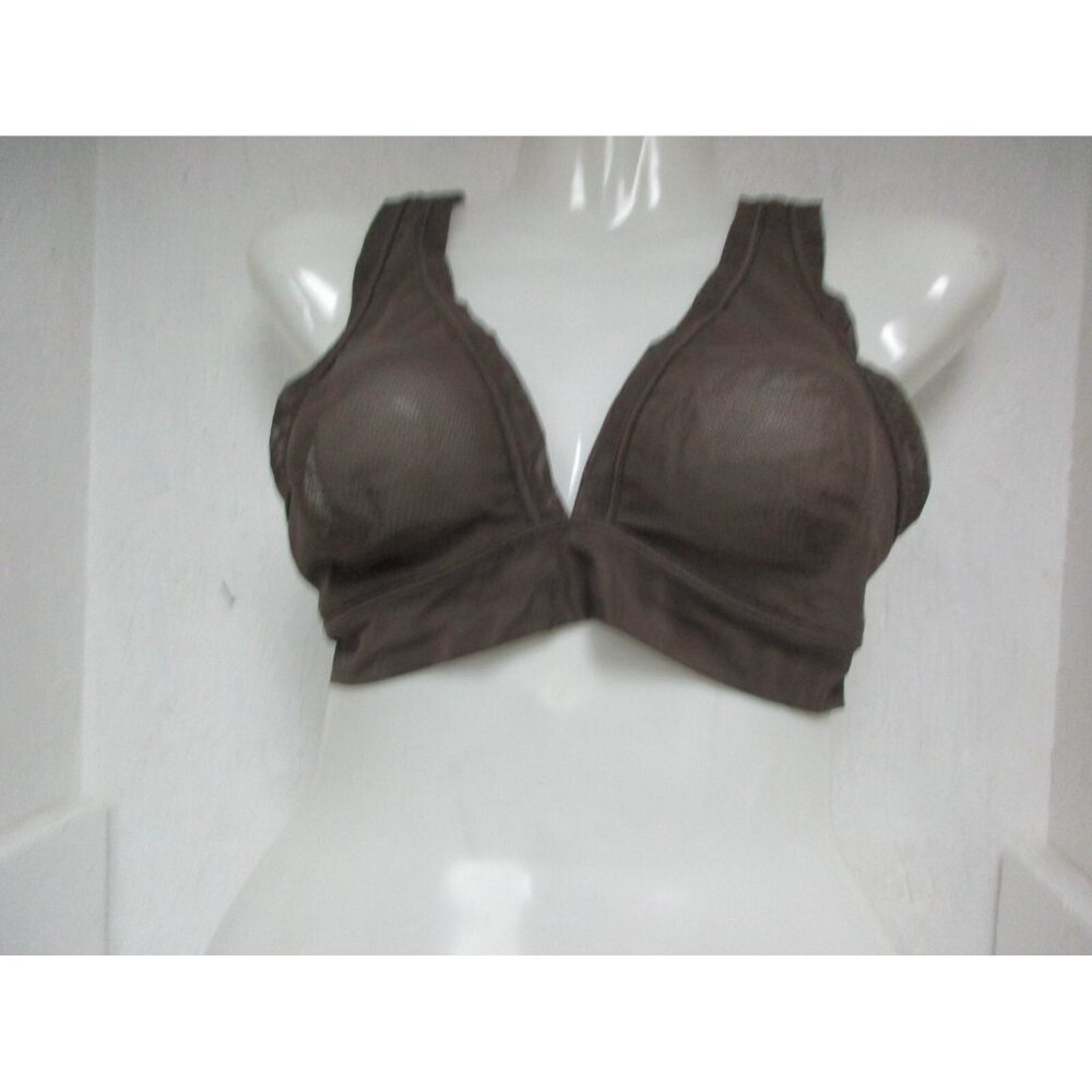 Adore Me Women's Style# 10436 Unlined Nueskin Bra Dark Brown Size Medium NWOT!!